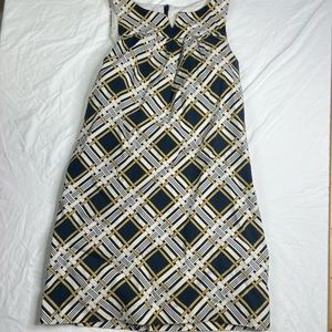 Vineyard Vines Womens Sleeveless Round Neck Dress Size 8 Lined Boat A040723